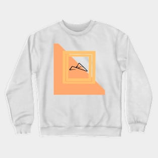 Abstract geometric mountains Crewneck Sweatshirt